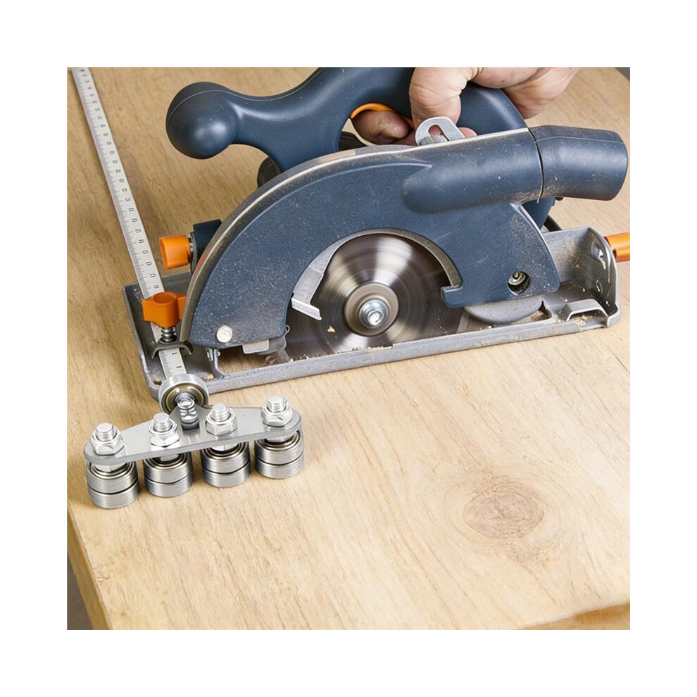 50Cm Woodworker's Precised Wood Cutting Guide Rail Calipers Adjustable Measurement For Woodworker 4711148172455
