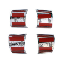 4pcs Steering Wheel Cover Stickers for Mondeo 2004 2005 2006 Interior Modification Acc