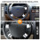 4pcs Steering Wheel Cover Stickers for  Mondeo 2004 2005 2006 Interior Modification Acc 6