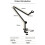 Support de Microphone en Métal avec Bras Articulé et Bras de Microphone Réglable 8