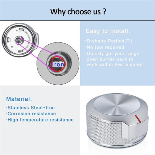 W10823529 W11156487 Gas Stove Knobs Replacements, for White   Gas Stove Range Oven Knobs 1