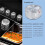W10823529 W11156487 Gas Stove Knobs Replacements, for White   Gas Stove Range Oven Knobs 5