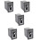 5X  12V 24V 36V 48V 10A PWM Motor Speed Controller Reversible  Regulator Control Forward Rotation Stop 1