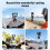 Action Camera Clip Bracket Motorcycle Windshield Clamp Mount Holder for    Action Camera Accessories 3