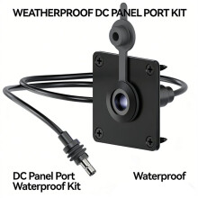 For Starlink 12V Power Cable +30V3.5A Boost Module Pass Through Waterproof Wall Socket Outlet for