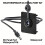 For Starlink  12V  Power Cable +30V3.5A Boost Module Pass Through Waterproof Wall Socket Outlet for 4