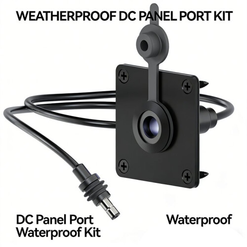 For Starlink  12V  Power Cable +30V3.5A Boost Module Pass Through Waterproof Wall Socket Outlet for