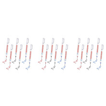 18Pcs Long  Deep Hole  Multifunction Long Nosed  Deep Drill Hole Carpenter Mark Waterproof  Pen