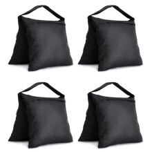 Pesas de Resistentes para Carpas y Fotografía, Resistentes Al Viento, con Doble Cremallera y Capacidad de 12 Kg.