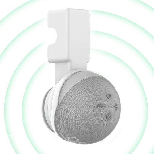 Speaker Wall Mount for Alexa Echo Dot 5  Speakers Hide Messy Wires Support Holder Space-Saving Cooling Base 1
