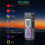 Multi Multifunctional Flat Flashlight 1300LM Flashlight -UV LEP RGB  USB-C 265M Long Range Sand 8