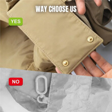 Keychain Tote Bag: Expandable, Waterproof  Bag with Key Ring for Daily Use & More