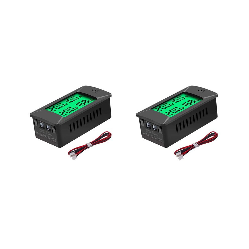 Photos - Other Hand Tools 2X DigitalVoltage Current Meter Power Detector Voltage Detector Monitor Tester DC0-300V 300A LCD Power Meter PZEM-025