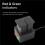 For  M11 Camera Battery Charger SCL7 Fully Decoded Battery USB Intelligent Dual Charging, Dual Charging Interface 5