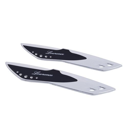 4X Front Car Windscreen Wiper Spoiler Presser With Rhinestone 1