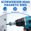 6PCS Universal Magnetic Screwdriver Ring Set, 1/4 Inch Hex Screw Magnetizer for Power Bits 6