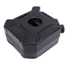 Black 5L Car and Motorcycle Fuel Spare Fuel Tank Plastic Tank Can Spare Plastic  Fuel Tank 2Pcs