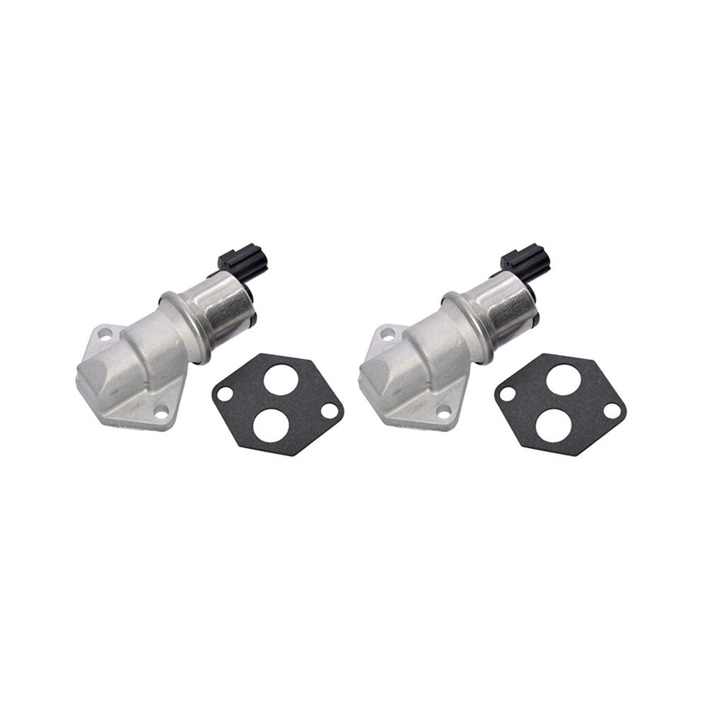 2X Idle Air Control Valve Yl8z9f715aa For 2000 2001 -2004 Escape Focus Mercury Cougar Tribute Cx1775 Silver/Black 6032086025800