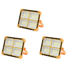 3X Luce da Campeggio Ricaricabile 3000mAh 1500LM 288 LED Lanterna da Campeggio Potente Torcia Magnetica Riparazione Lampada di Emergenza