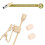 Microphone Lapel Clip Omnidirectional 4-Pin XLR for  Wireless Collar Style Skin Tone 4