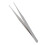 2X Pointe Fine Ton Argent Pincettes Droite Pointu 6