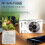 4K Digital Camera LED Flash 64MP HD Pixel Retro Ccd Portable Card Entry-Level Camera Auto Focus B 4