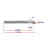 15V Micro 2-Phase 4-Wire Linear Stepper Stepping Motor with Nut 123mm Long Slide Stroke 15 Ohms for 3D Printer 5