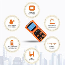 ADKS-4 Gas Detector Gas Meter O2 H2S CO LEL 4 in 1 Oxygen Hydrogen Sulfide Carbon Monoxide Combustible Gas Leak Detector