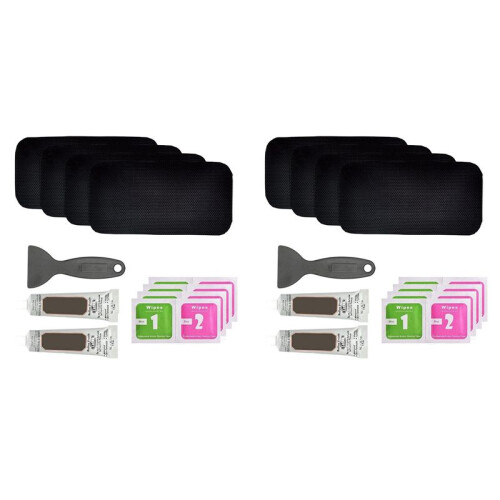 2X Trampoline Patch Repair Kit Rectangular Patches Trampoline Repair Trampoline Mat Tear or Hole