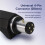 Vinyl Record Player Headshell Phonograph Turntable Headshell with Leads for  AT95E VM95 AT91 AT3600L 5