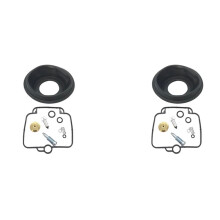 2X Motorcycle Carburetor Repair Kit Carburetor Rebuild Kit for  640 LC4 1998-2007 Mikuni CV BST40 BST 40
