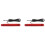 2X 24 LED 12V Car Additional Brake Light High Mount Third 3Rd Brake Stop Tail Light Lamp Red 1