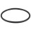 10 PCS 80 mm External Dia 4 mm Thick Filter Rubber O-Ring Seal Black 5