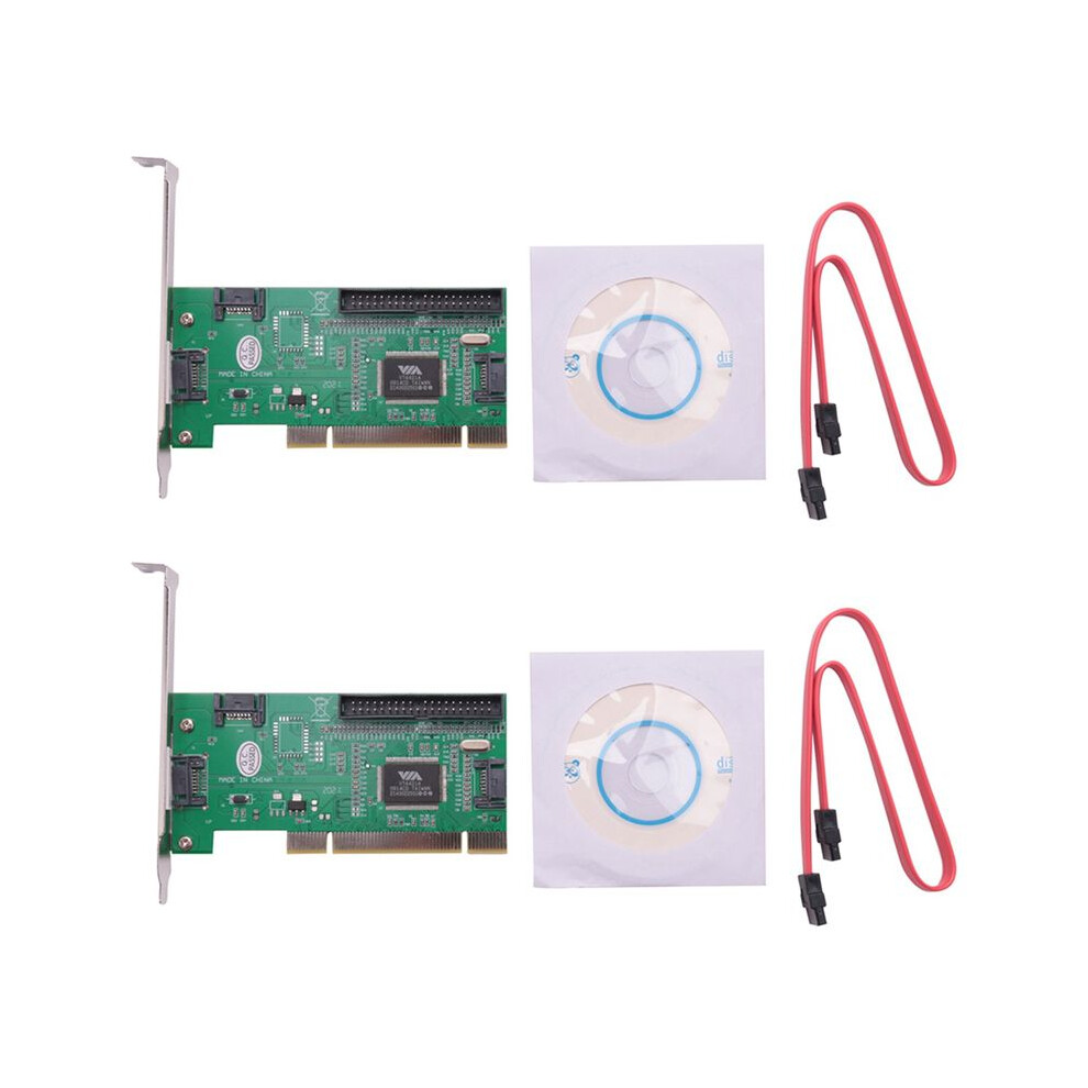 2X 4 Port Pci Expansion Card &Ide Via Vt6421a Chipset 4711093426313