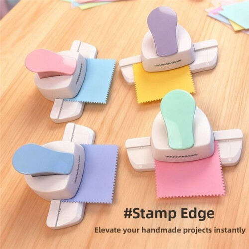 DIY Embossing Machine 3.3cm Labor Saving Stamp Border Punch Handmade Paper Cutter 1