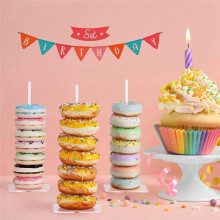 Donut Stand,Clear Bagel Holder Stand,Donut Tower Stand,Donut Display Stand for Dessert Table,Doughnut Holder