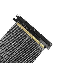 PCIe 4.0 X16 Extension Cable 18CM Dual Reverse Gen4 256G/Bps Card Extender for ITX A4 Chassis