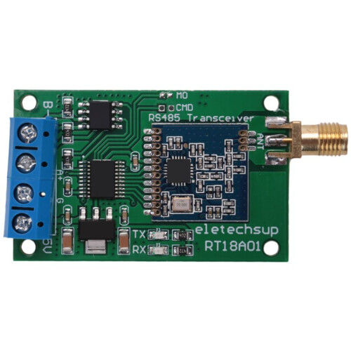 868M Multifunctional Wireless RS485 Bus RF Serial Port UART Transceiver Module DTU for PTZ Camera PLC Modbus RTU 2