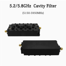 5,2 GHz/5,8 GHz Indoor-Bandpassfilter 100 MHz Hohlraumfilter WLAN-Netzwerkfilter FPV-Drohnennutzung 5,8 G