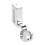 Piedino per quilting a gambo basso con guida da 1/4" 1