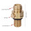 6X M18X1.5 Refill CO2 Valve Adapter Thread Converter Replacement for 7
