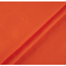 100% ľanová látka na meter, šírka 140 cm, oranžová