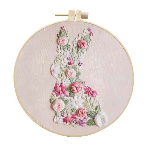 Punch Needle Kit Gänseblümchen-Stickset 1