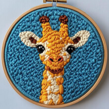 Babygiraffens nålsats för nybörjare