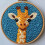 Κιτ βελόνας τρυπήματος Baby Giraffe για αρχάριους 1