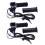 2X 36V Universal Electric Bicycle Throttle Handle with LED Display Indicator Speed Power Display Key Lock 1