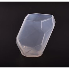 Molde de resina epoxi para flores, cristales y velas caseras.