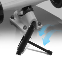 Scooter Tipo T Ferramentas de Skate Longboard Ferramentas Tipo T Scooter Scooter Kick Scooter T Conjunto de Chaves Preto