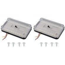 2X Car Interior Light 36LED Roof Ceiling Reading Light