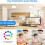13.3 Inch LED Ceiling Light Gold, 24W Slim Flush Mount Ceiling Light 3000K/4000K/6500K Adjustable Kitchen(2 Pack) 6